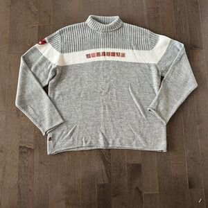 Rare Vintage Ecko Unltd X Playboy Chunky Ribbed Hologram Ski Sweater XXL